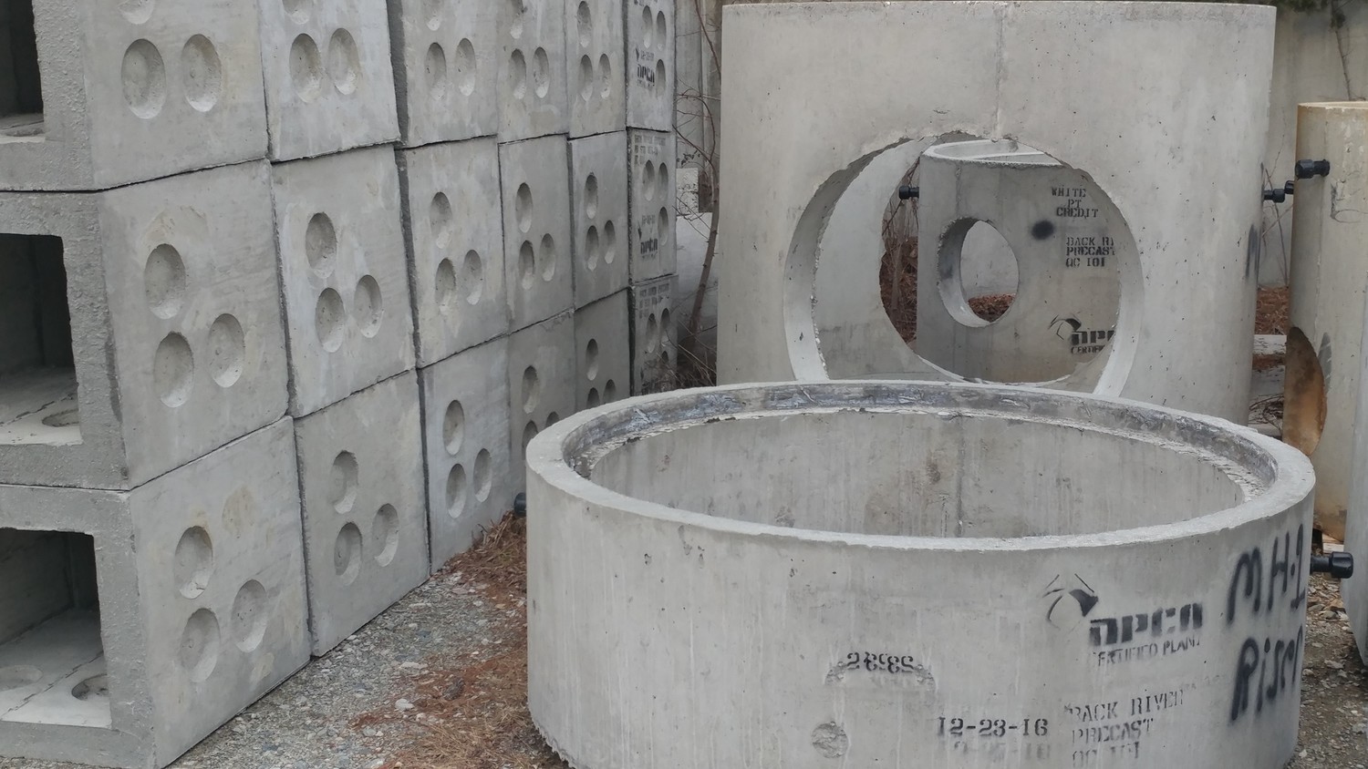 Manholes, Inlets, End Walls Catch Basins,